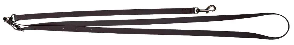 Saisonangebot AKAH Umhängeleine , aus BioThane , Breite 19mm, Braun, 165cm